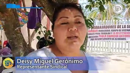Toman oficina regional de la SEV en Coatzacoalcos, exigen destitución de la delegada