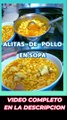 ALITAS DE POLLO EN CALDO YA LAS PROBASTES VIERAS QUE RICA SOPA.