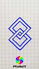 MixArts | How to Draw Aesthetic Figure Tutorial #art #3ddrawing #tutorial #aesthetic #principiante