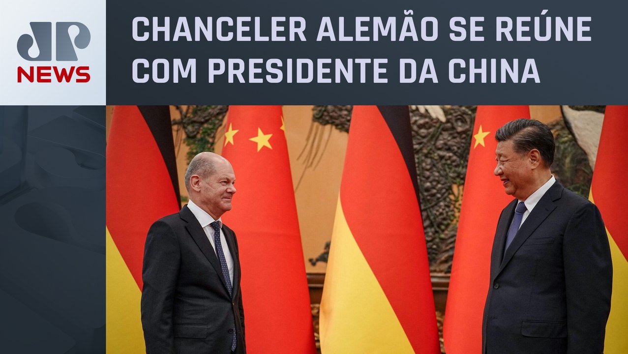 Olaf Scholz pede que Xi Jinping pressione Rússia pelo fim da guerra na Ucrânia