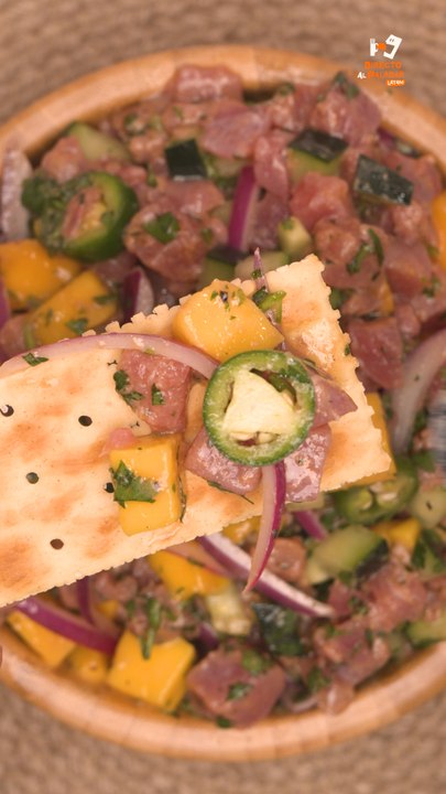 Ceviche de Atún y Mango