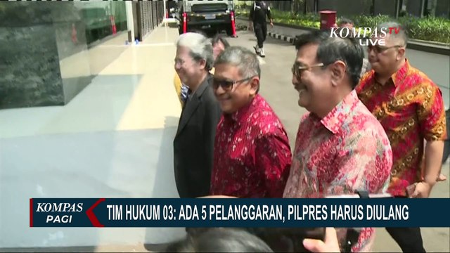 Tim Hukum Ganjar-Mahfud: Ada 5 Pelanggaran, Pilpres Harus Diulang