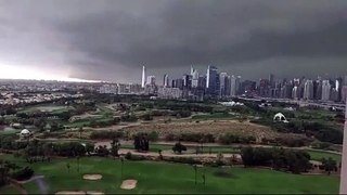 Video de las lluvias en Dubái