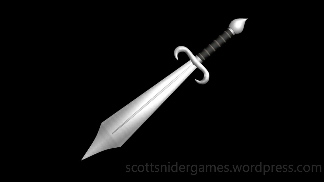 Gregory: 3D Sword Model Video #2 (04-16-2024)