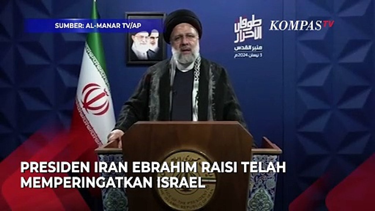 Peringatan Presiden Iran ke Israel Jika Balas Serangan Sabtu 13 April