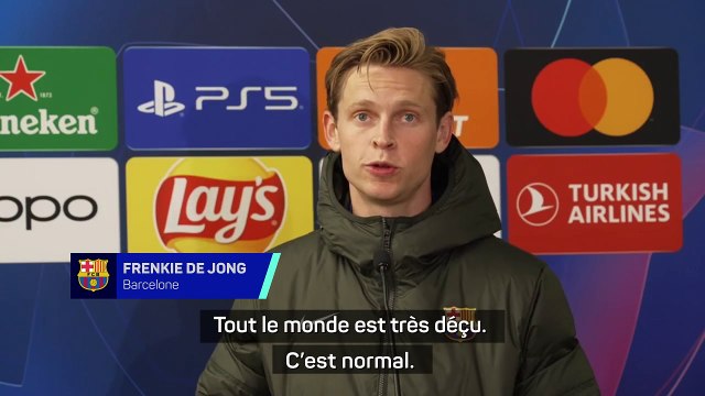 De Jong : Dégainer les cartons dans un tel match, c'est juste pas possible