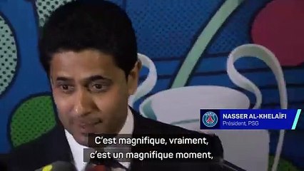 Download Video: Nasser al-Khelaïfi : “Un magnifique moment, historique pour le club, l’un des meilleurs depuis que je suis là”