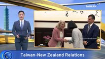 Tsai and Visiting New Zealand Parliamentarians Seek To Deepen Ties