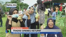 Antusias Warga Magelang Mengikuti Tradisi Grebeg Ketupat