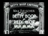 Betty Boop (1934) Red Hot Mamma, animated cartoon character designed by Grim Natwick at the request of Max Fleischer.