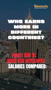Front End vs Back End Developer Salaries
