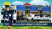 Sepekan Setelah Hari Raya Idulfitri, Arus Lalu Lintas di GT Pasteur Menuju Bandung Terpantau lancar