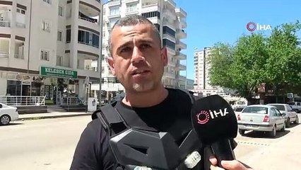 Adana'da tek teker üzerinde ulaşım sağlıyor, trafikte görenler 'robot' sanıyor