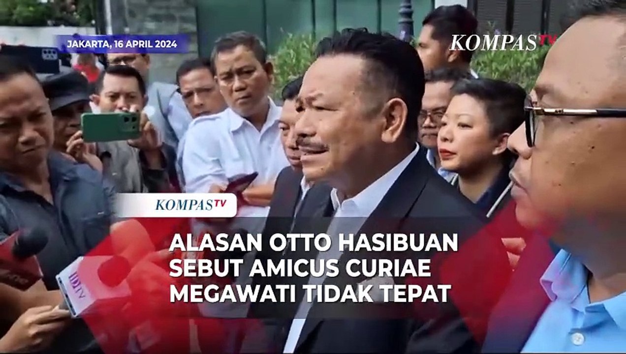 Otto Hasibuan Sebut Amicus Curiae Megawati Tidak Tepat, Ini Alasannya