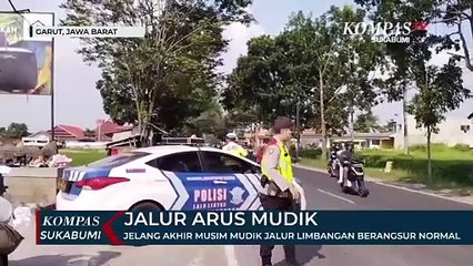 Jelang Akhir Musim Mudik Jalur Limbangan Berangsur Normal