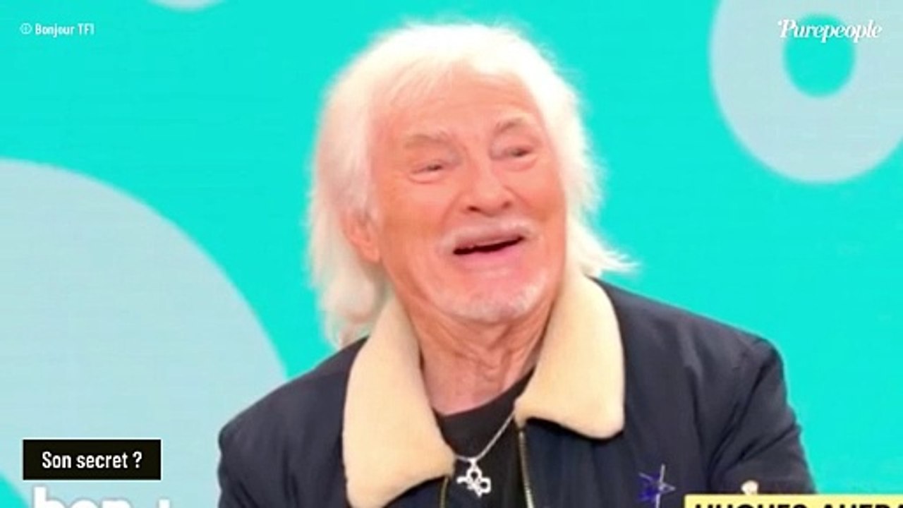 Hugues Aufray : Le jeune marié de 94 ans en forme grâce à un secret, "je le fais avec beaucoup de difficultés"