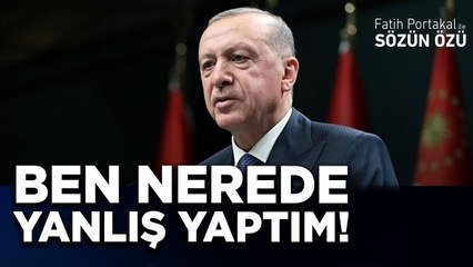 ERDOĞAN “BEN NERDE YANLIŞ YAPTIM?” BÜYÜ BOZULDU!