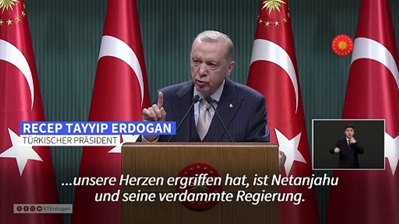 Erdogan: Israel ist hauptverantwortlich für den iranischen Angriff