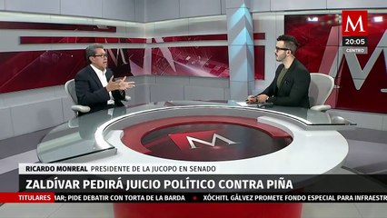 "La ministra presidenta no tiene una base jurídica legal conforme a la cual actuar": Monreal