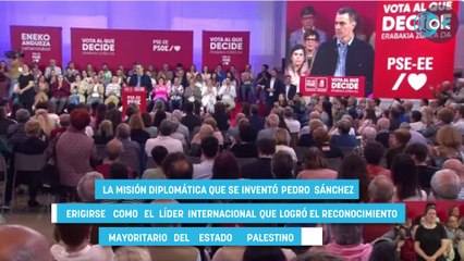 Sánchez fracasa en su misión para reconocer Palestina: habla con 11 países y sólo 2 le apoyan