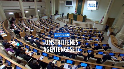 Zusammenstöße und Verhaftungen bei Protesten in Georgien gegen "Agentengesetz"