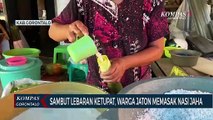 Tradisi Lebaran Ketupat di Gorontalo, Warga Memasak Nasi Jaha