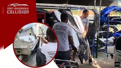 Car body repair in Coral Springs