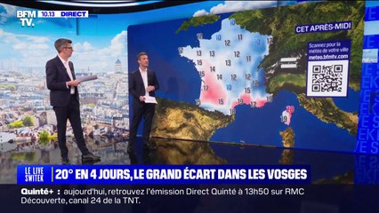 Pourquoi une telle chute des températures en quelques jours?