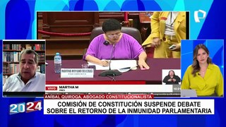 Aníbal Quiroga: “La inmunidad parlamentaria fue retirada para no volver más”