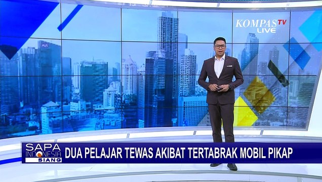 Dua Pelajar di Klaten Tewas Akibat Tertabrak Mobil Pikap