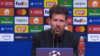 Simeone disappointed after Atletico Madrid quarter final UCL exit at Dortmund