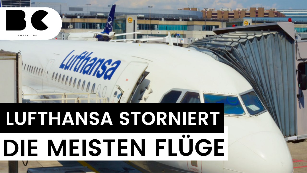 Lufthansa stornierte 2024 europaweit die meisten Flüge