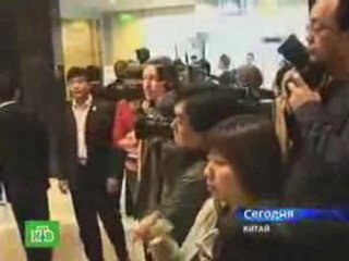 NTV about olympic  torch