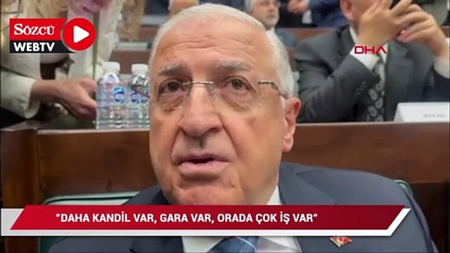 Bakan Güler: Daha Kandil var, Gara var, orada çok iş var