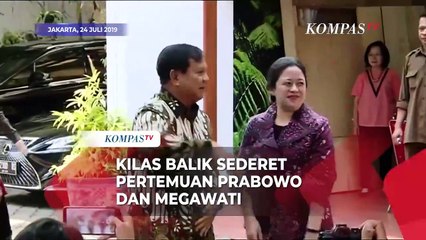 ARSIP KOMPASTV - Deretan Momen Pertemuan Prabowo dan Megawati