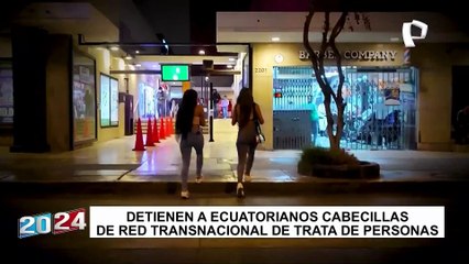Intervienen a ecuatorianos que traían a menores de edad al Perú para explotarlas sexualmente
