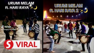 Raya songs with urumi beats captivate Malaysian hearts