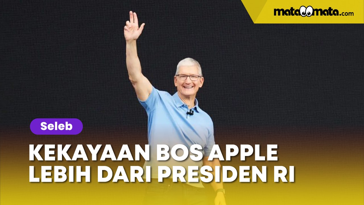 Kunjungi Istana, Kekayaan Bos Apple Tim Cook Jauh Lebih Jumbo dari Presiden Jokowi: Memang Berapa?