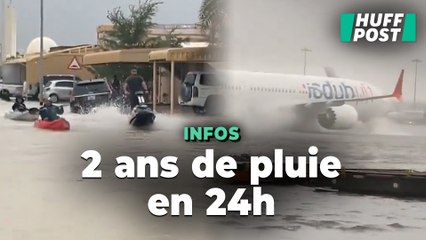 À Dubaï, des inondations impressionnantes après des pluies diluviennes