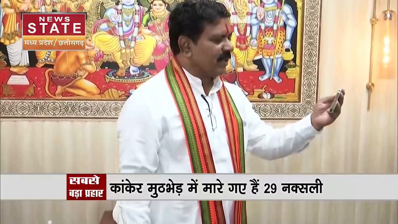 Kanker News : Kanker में सफल ऑपरेशन के बाद Deputy CM विजय शर्मा ने जवानों से की बात