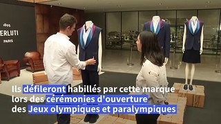 JO-2024: les athlètes français en Berluti pour les cérémonies d'ouverture