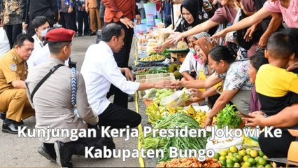 Kunjungan Kerja Presiden Jokowi ke Kabupaten Bungo, Jambi, 4 April 2024