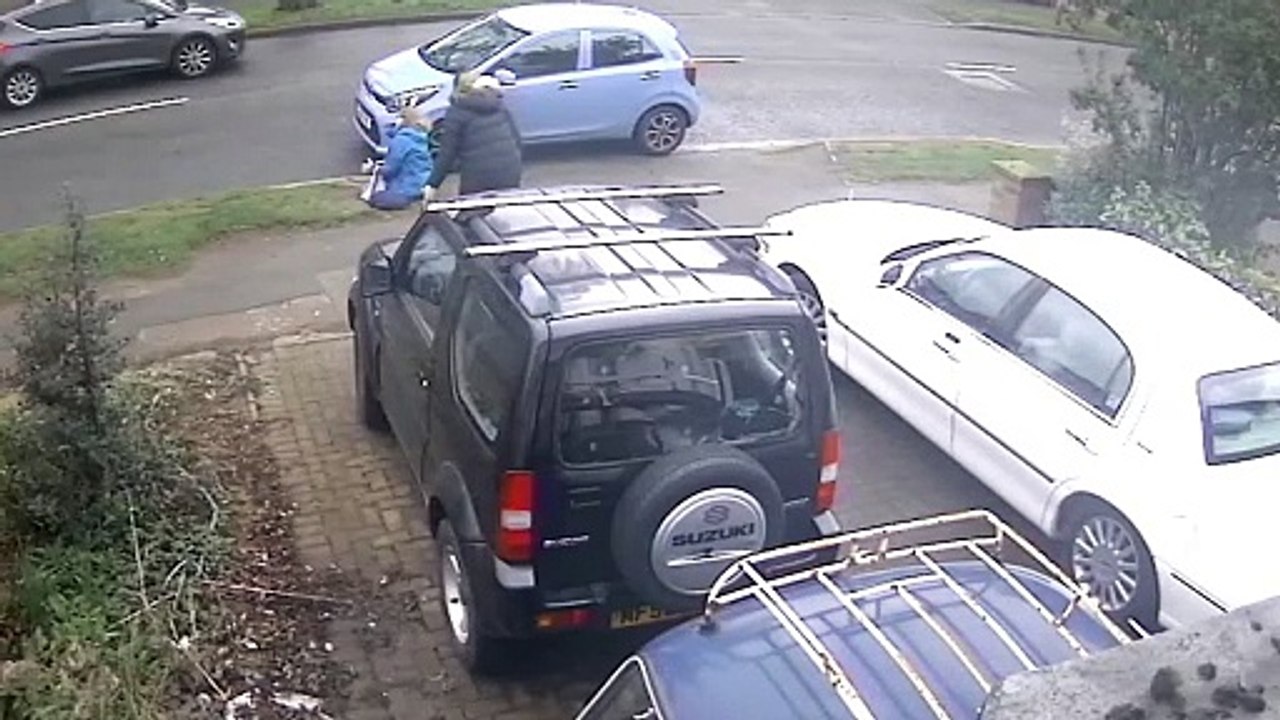 Pensioner knocked down by e-scooter outside home