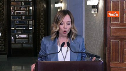 Meloni: Collaborazione con Tunisia prioritaria da molti punti di vista