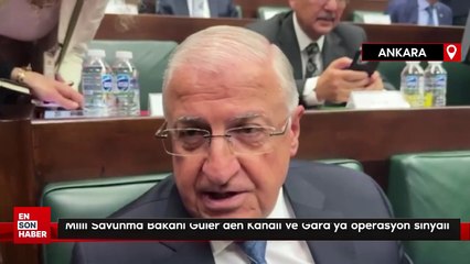 Milli Savunma Bakanı Güler'den Kandil ve Gara'ya operasyon sinyali