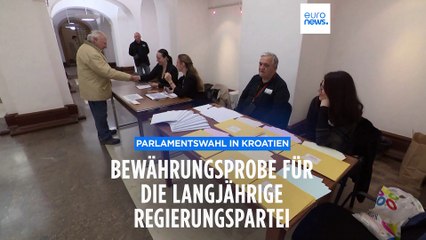 Parlamentswahl in Kroatien: Bewährungsprobe für die langjährige Regierungspartei
