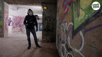 La vraie vie dAdes, graffeur anticapitaliste