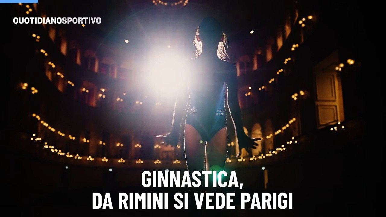 Ginnastica, da Rimini si vede Parigi