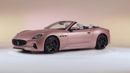 With Three Motor Transmission Mechanism Producing 818 Hp Power, New Maserati GranCabrio Folgore 2025