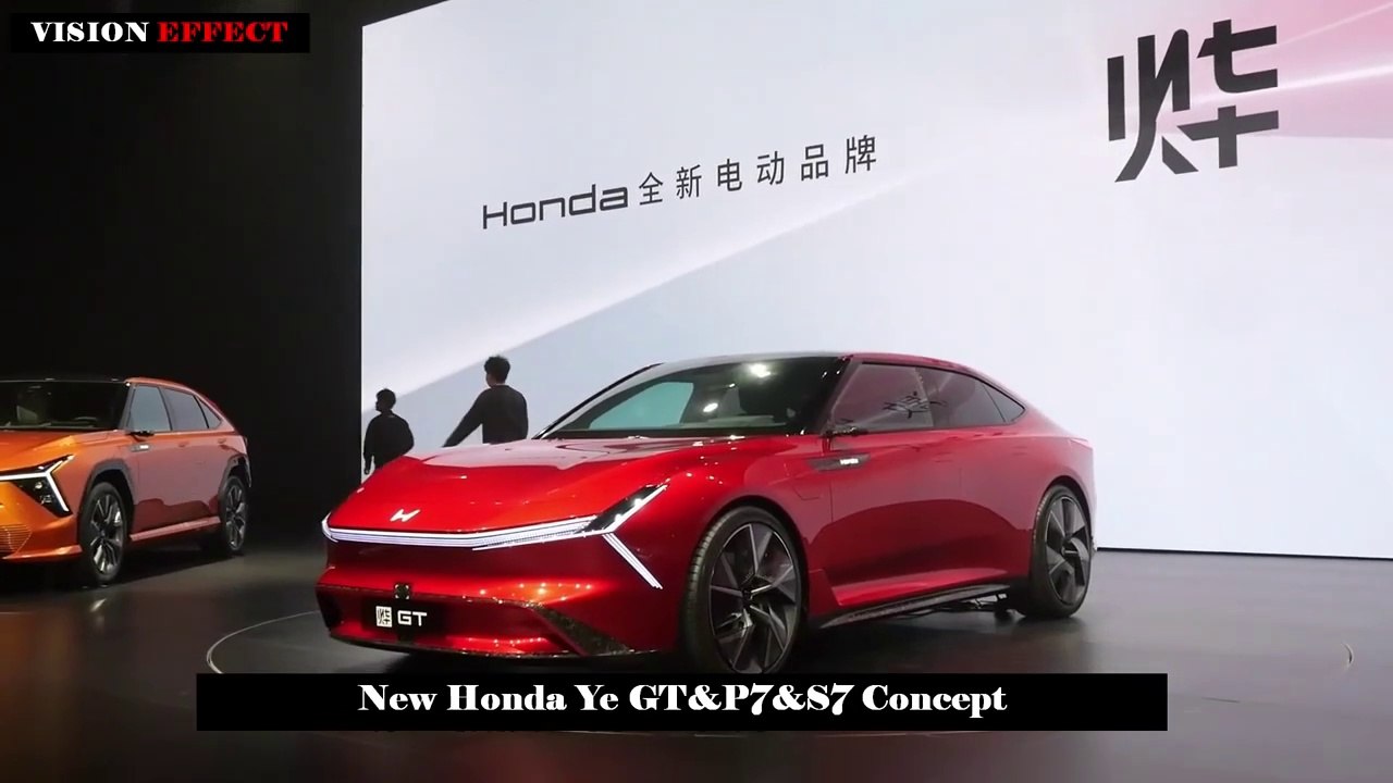 Honda's Great New EVs Are Exclusive to China, New Honda Ye GT&P7&S7 Concepts 2025